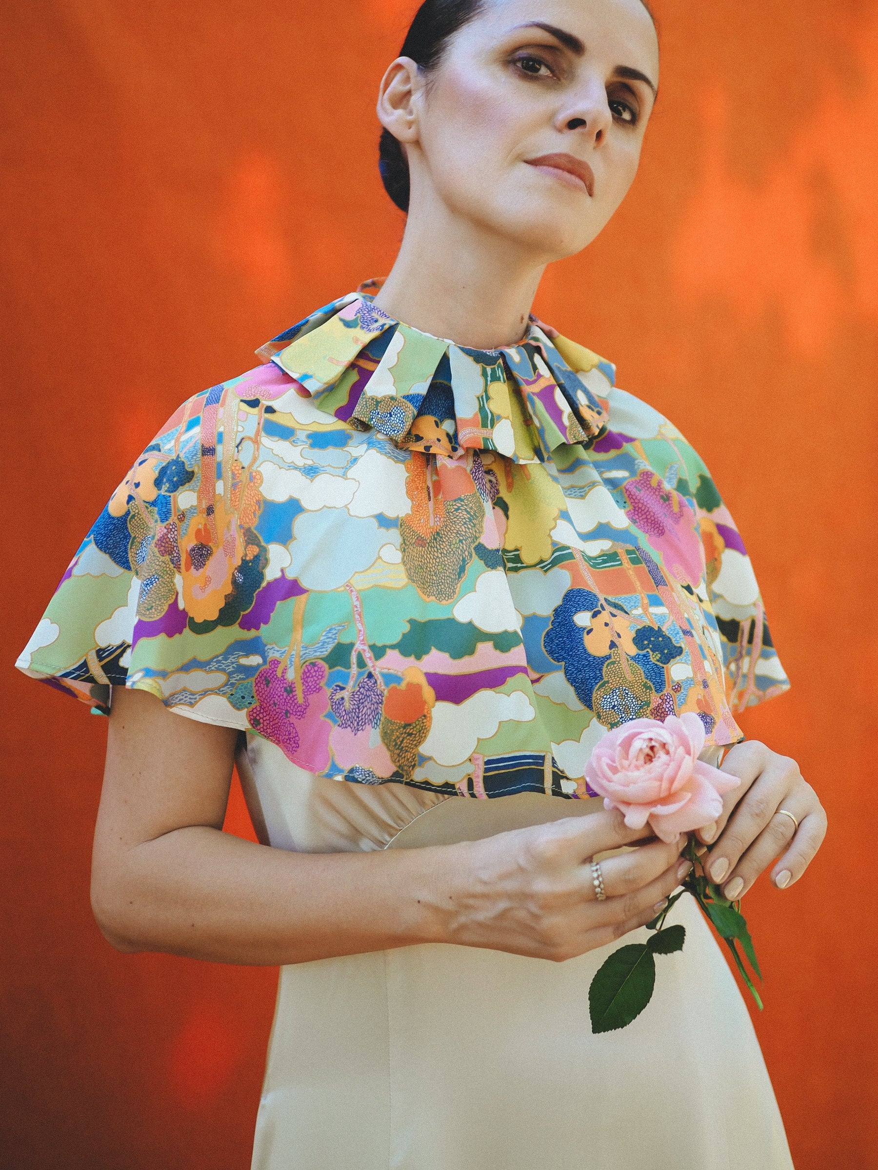 Blanche Cape Collar